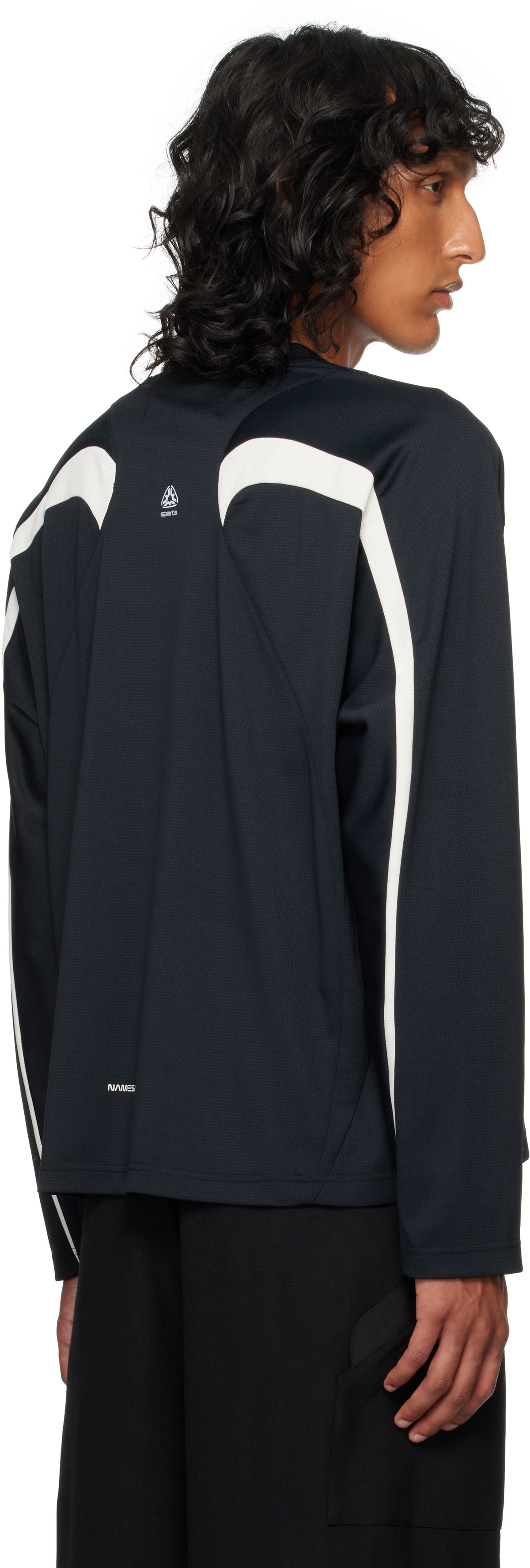 NAMESAKE Black Watson Warm-Up Crewneck Sweatshirt