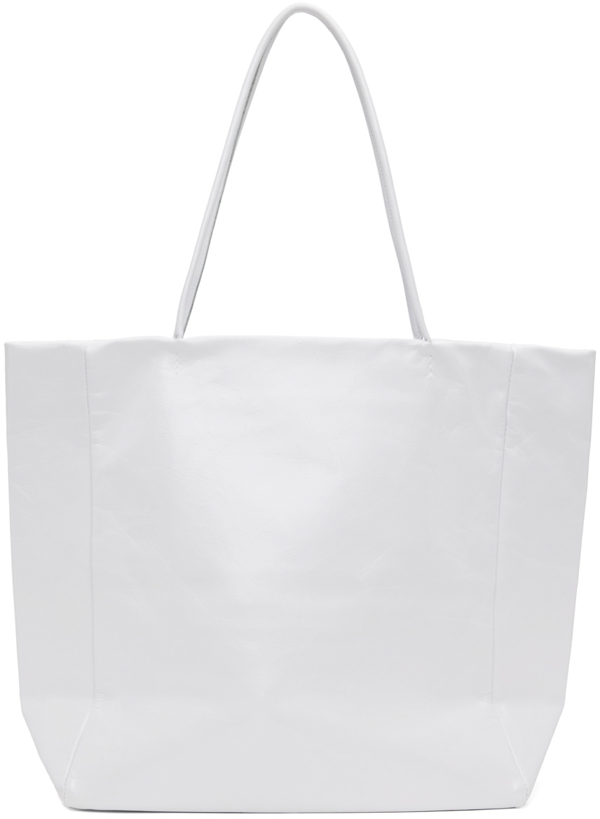 Gabriela Coll Garments White No.251 Tote