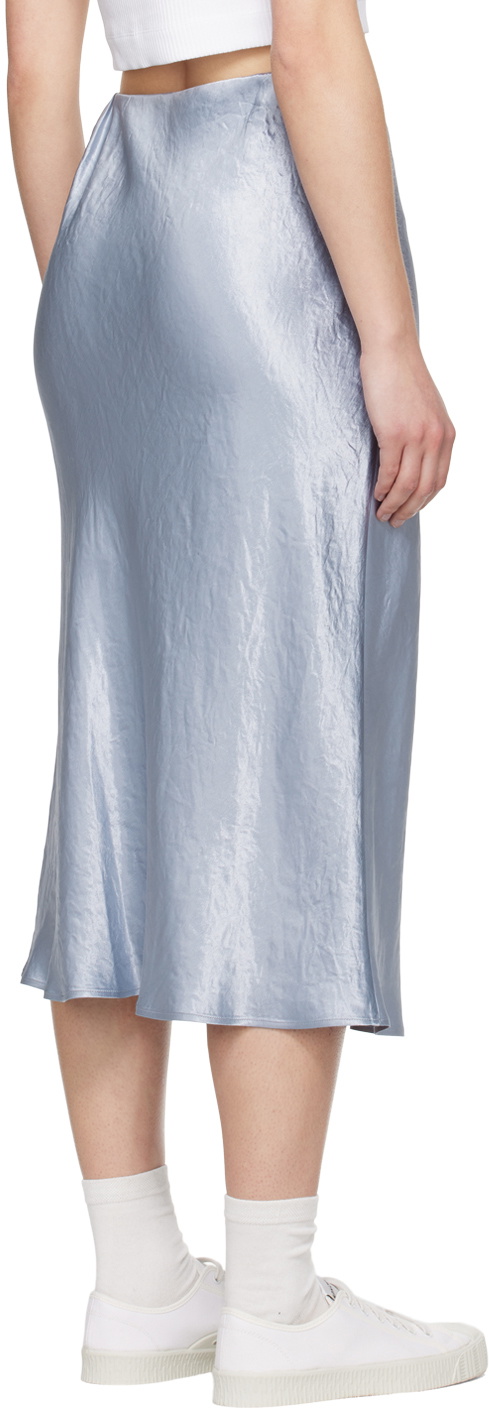 Max Mara Leisure Blue Alessio Midi Skirt