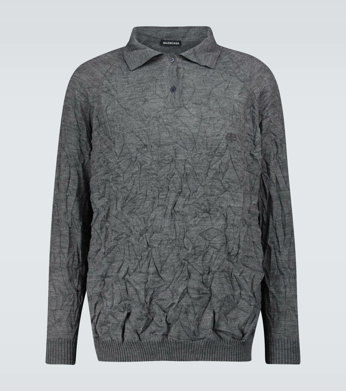 Balenciaga Creased knitted sweater