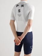 Pas Normal Studios - Mechanism Logo-Print Cycling Jersey - White