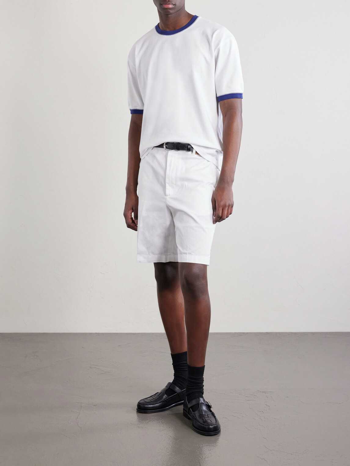 Drake's - Cotton-Jersey T-Shirt - White