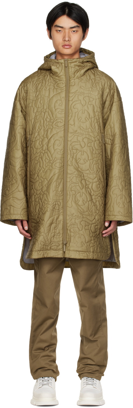 A. A. Spectrum Green Handre Coat