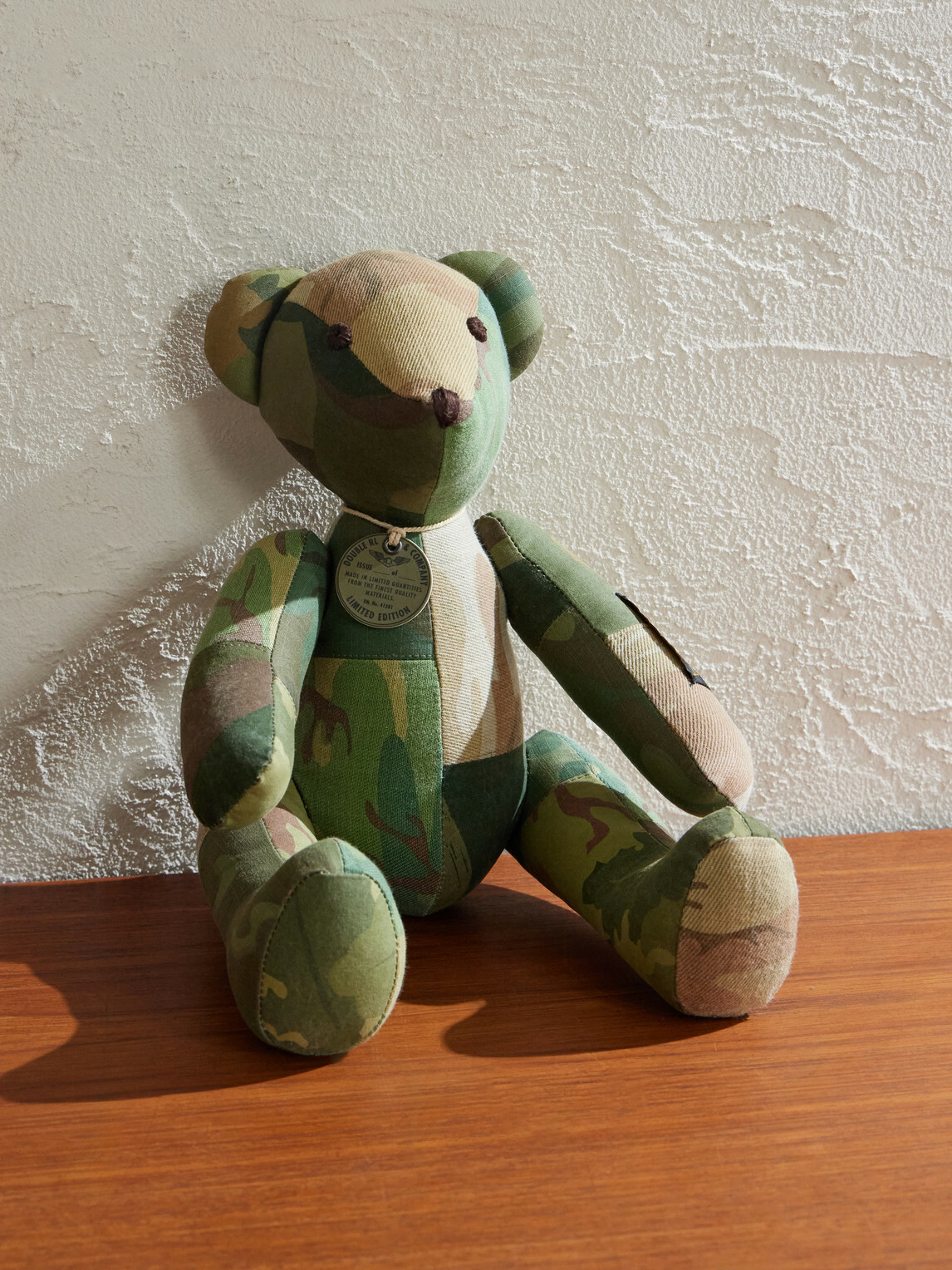 RRL - Patchwork Camouflage-Print Bear