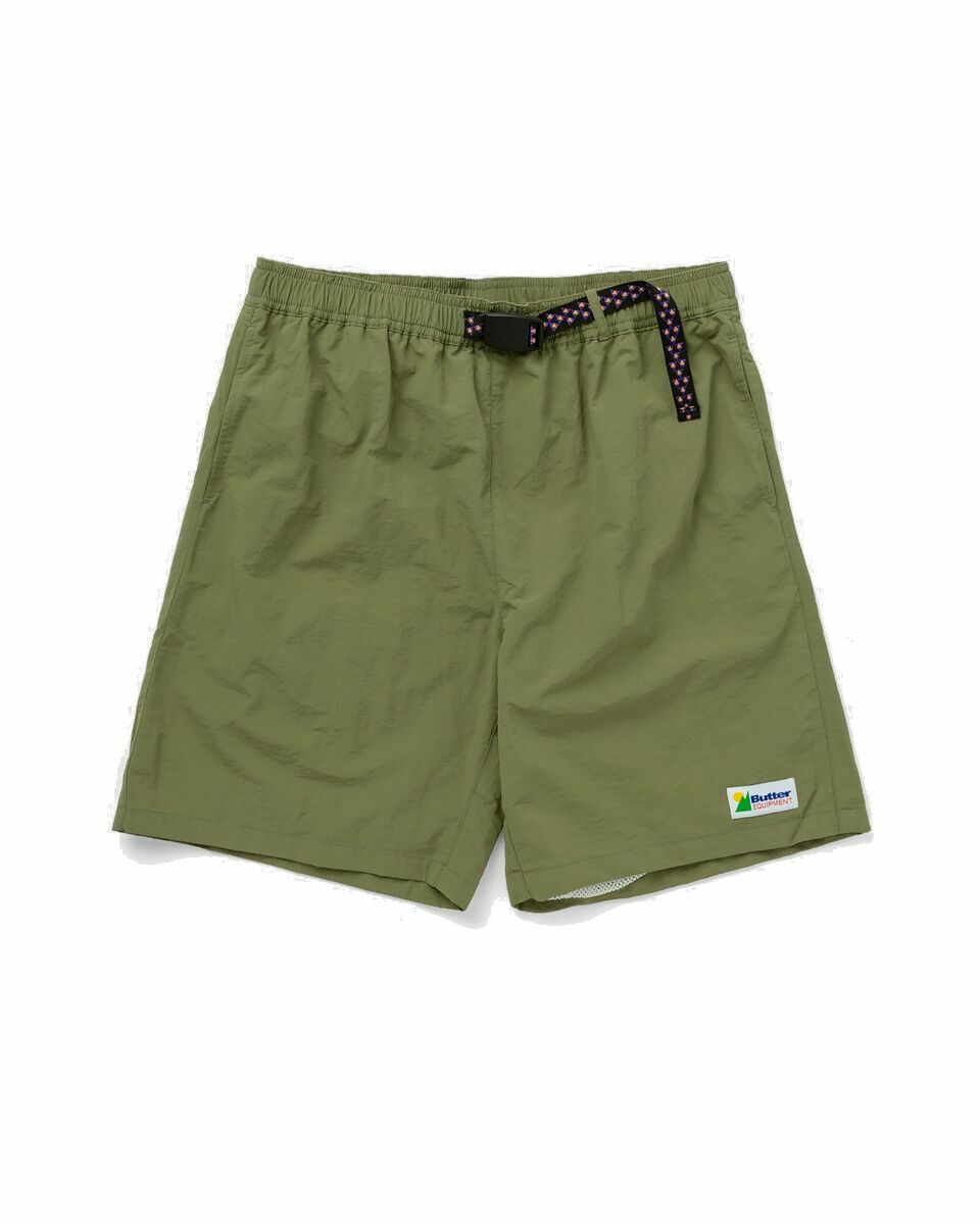 Photo: Butter Goods Equipment Shorts Green - Mens - Casual Shorts