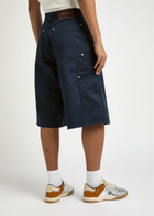 Wales Bonner Kingston Twill Shorts Navy