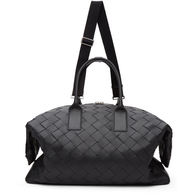 Photo: Bottega Veneta Black Large Duffle Bag