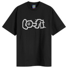 Lo-Fi Men's Crash T-Shirt in Black