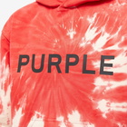 Purple Brand Men's Swirl Dye Hoody in Orange