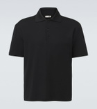 The Row Mistral wool and silk polo shirt