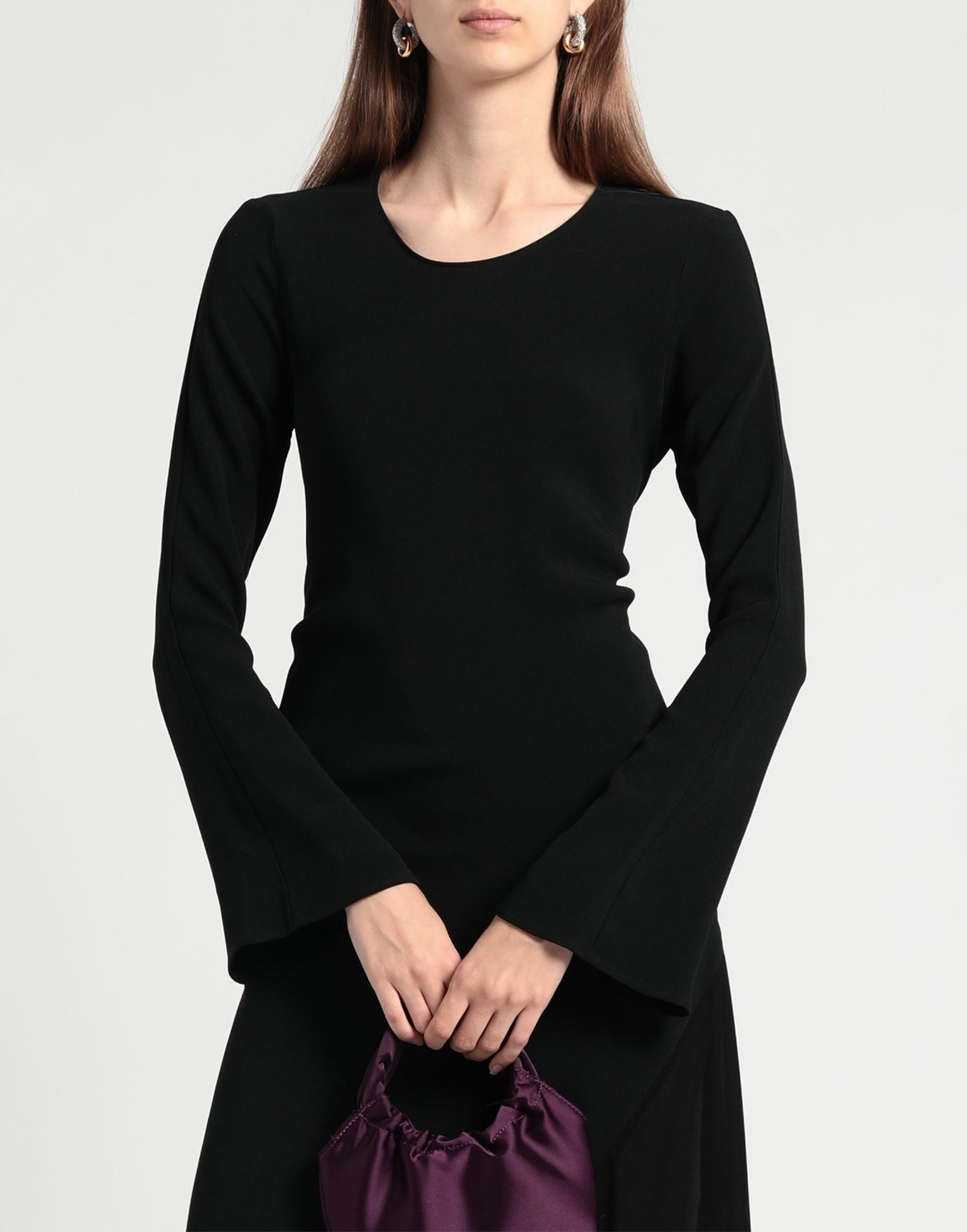 Jucca Womens Maxi dress in Black