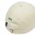 IDEA Vegan Athletic Cap in Beige/Green 