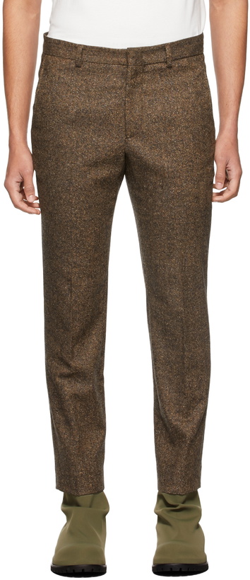 Photo: 424 Brown Slim Trousers