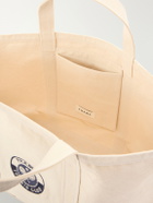 FRAME - Logo-Appliquéd Cotton-Canvas Tennis Tote Bag
