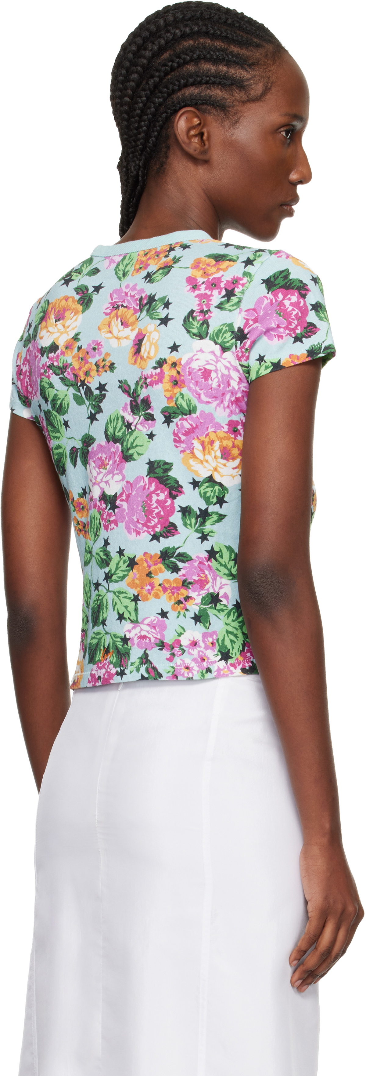 Kenzo Blue Kenzo Paris 'KENZO Floral' T-shirt
