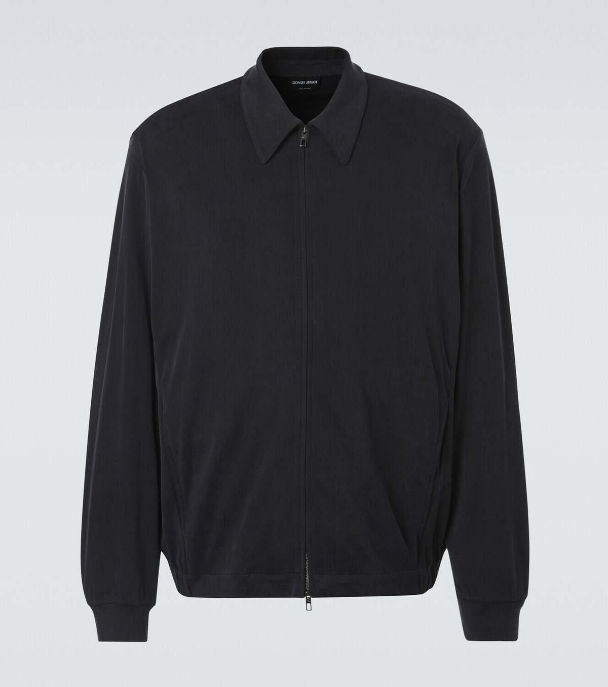 Giorgio Armani Zip-up blouson jacket