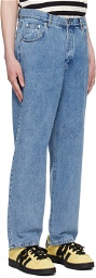 Pop Trading Company Blue DRS Jeans