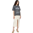 ANINE BING Gray Cade Surfer T-shirt