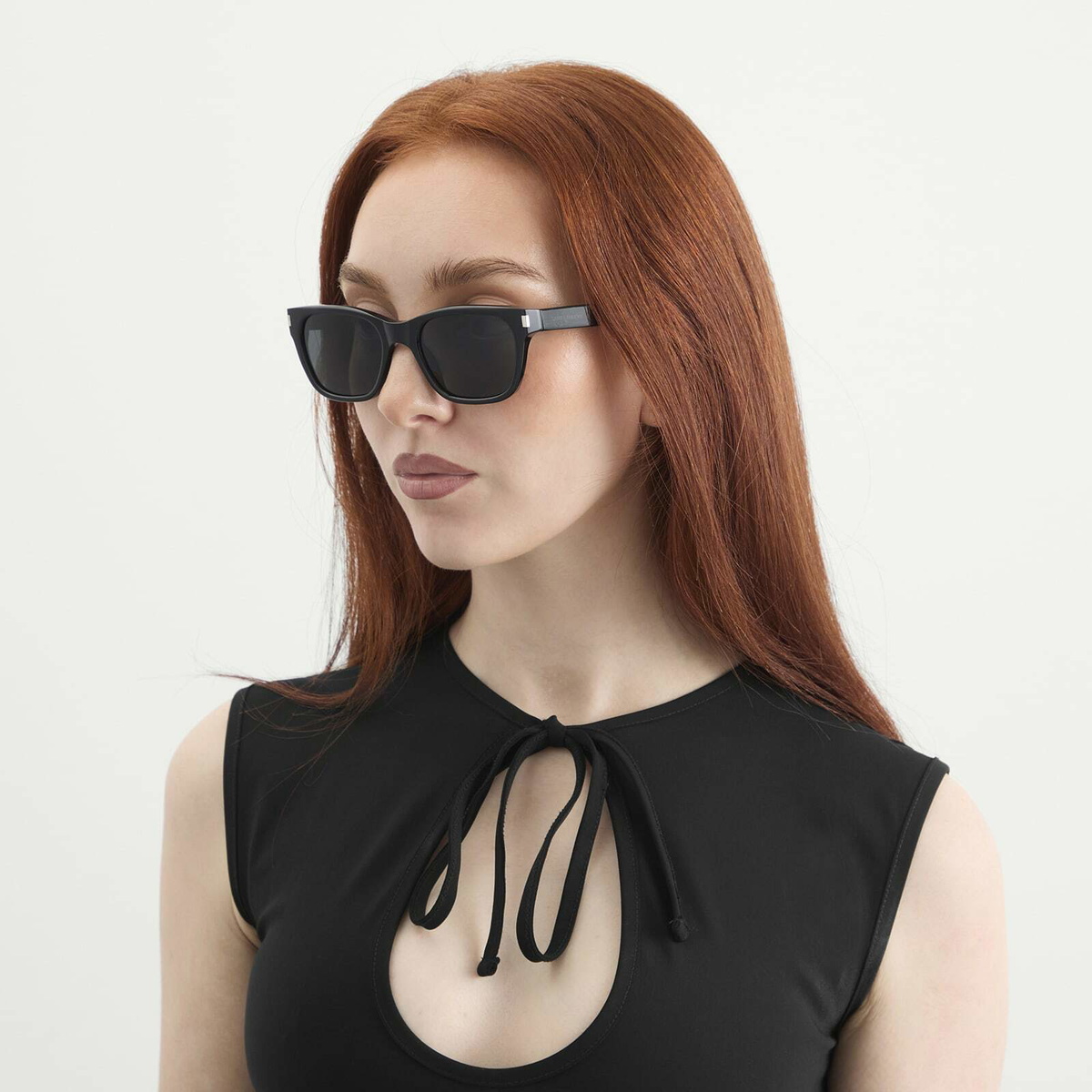 Saint Laurent Sunglasses Saint Laurent SL 874 Sunglasses in Black 