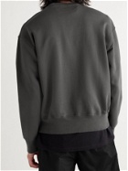 OUR LEGACY - Loopback Cotton-Jersey Sweatshirt - Gray