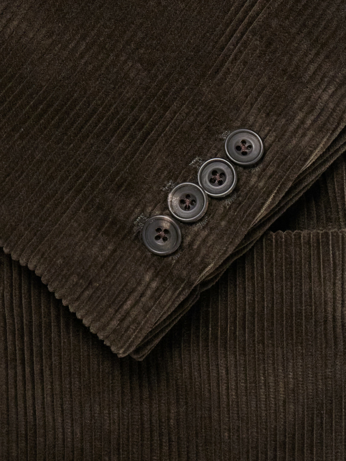 Rubinacci - Darted Cotton-Corduroy Suit Jacket - Green