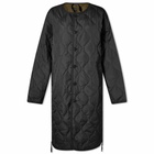 Taion Women's Crew Down Coat in Black