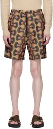 Dries Van Noten Multicolor Printed Shorts