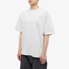 GOOPiMADE Men's R30-TG Geometry Graphic T-Shirt in Ash White