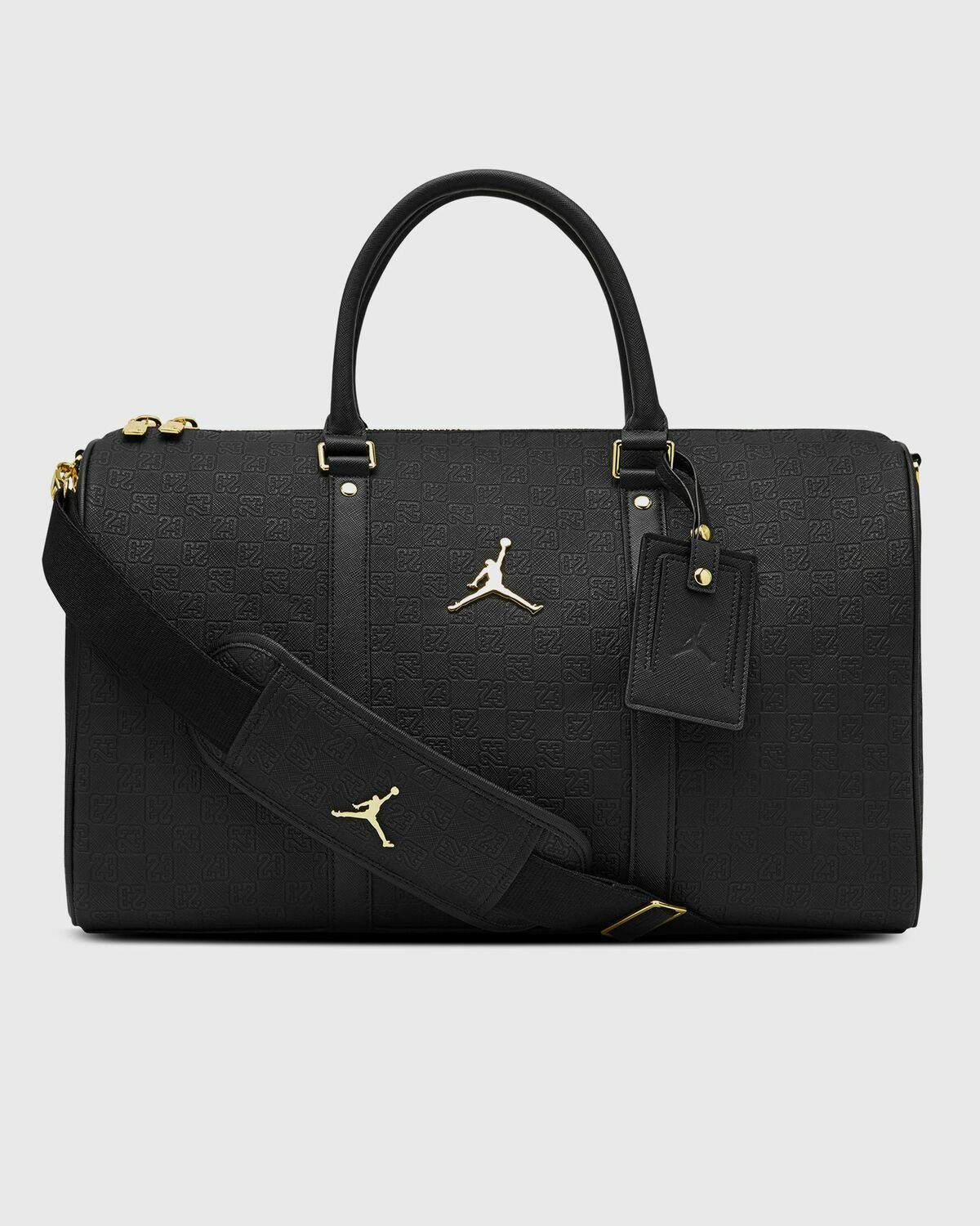 Jordan JAM MONOGRAM DUFFLE BAG Black Mens Duffle Bags & Weekender
