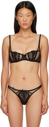 Agent Provocateur Black Rozlyn Bra