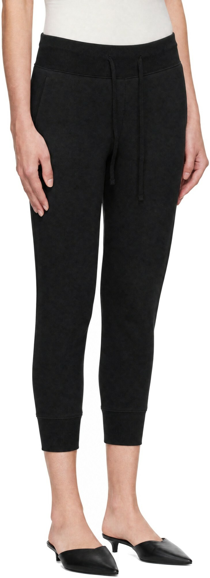 Entire Studios Black Base Track Shorts