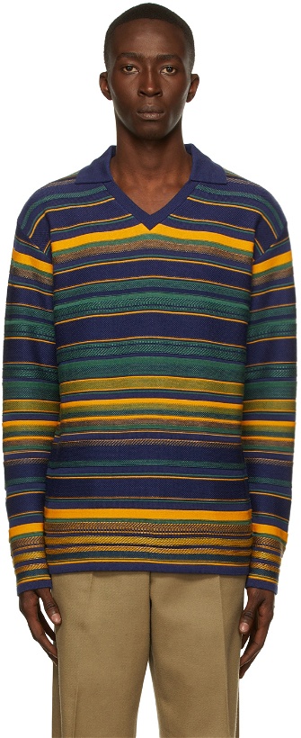 Photo: BED J.W. FORD Multicolor Crow Sweater