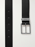 ALEXANDER MCQUEEN - 3cm Leather Belt - Black
