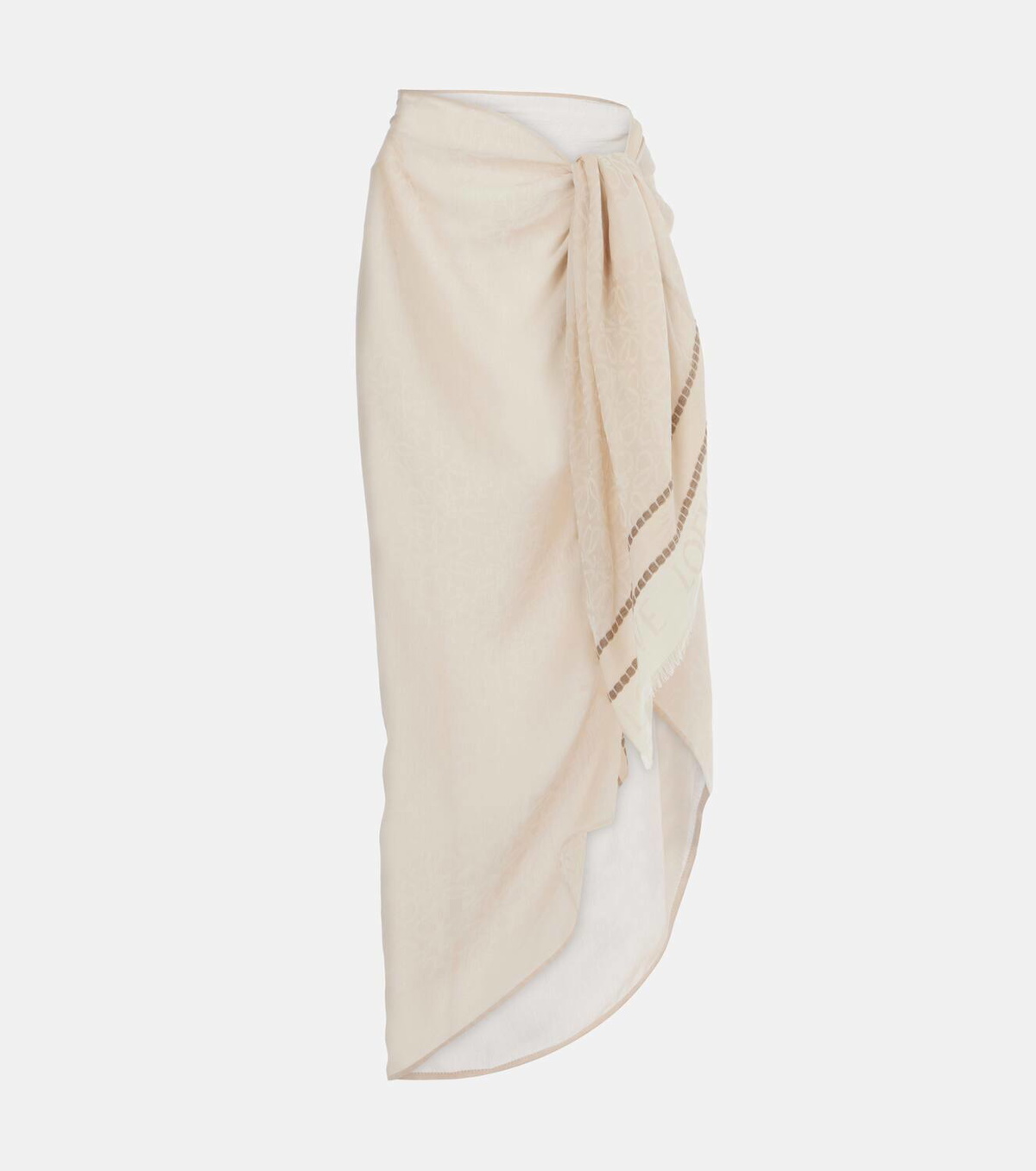 Loewe Anagram cotton beach cover-up