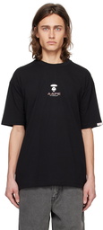 AAPE by A Bathing Ape Black Bonded T-Shirt