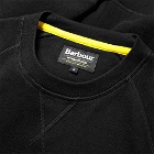 Barbour Men's International Essential Crew Sweat in Black