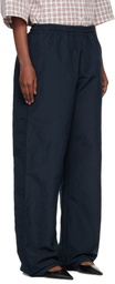 WILLY CHAVARRIA Navy Ruff Rider Track Pants