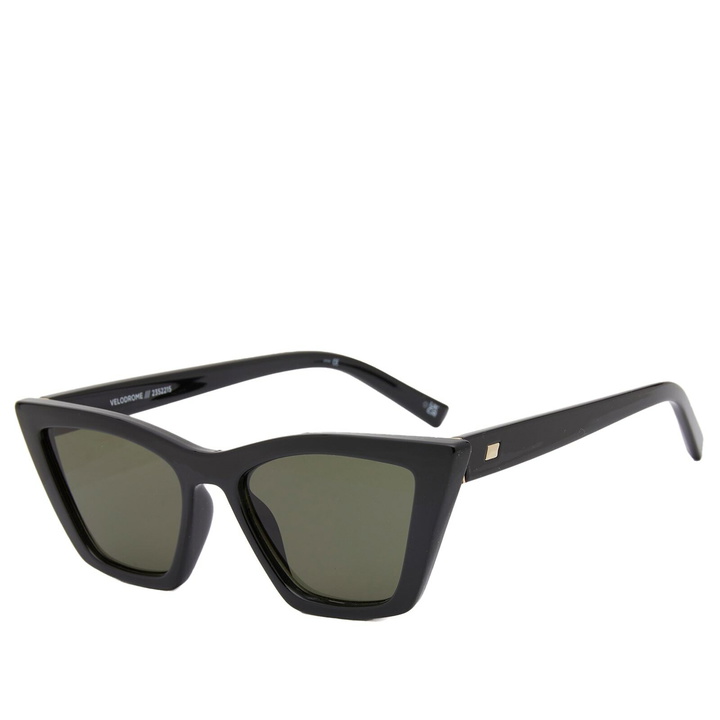 Photo: Le Specs Women's Velodrome Sunglasses in Black 
