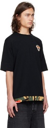 AAPE by A Bathing Ape Black Layered T-Shirt