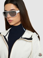 MONCLER Tronn Shield Acetate Mask Sunglasses