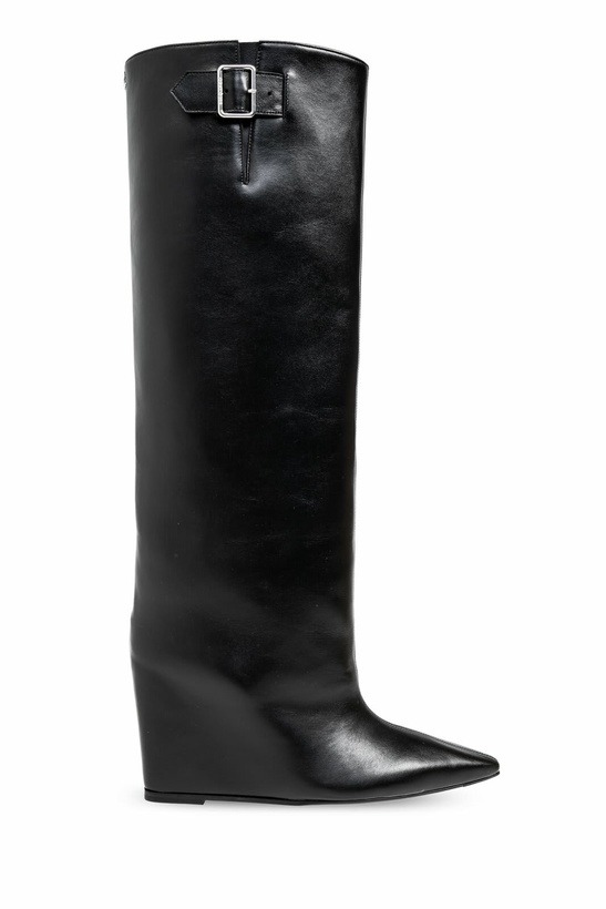 Photo: Courrèges Astro Pointed-toe Buckle-detailed Boots