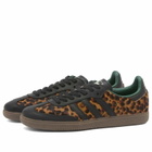 Adidas Samba OG W Sneaker in Black/Green/Cream White