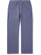 Remi Relief - Straight-Leg Cotton-Canvas Trousers - Blue