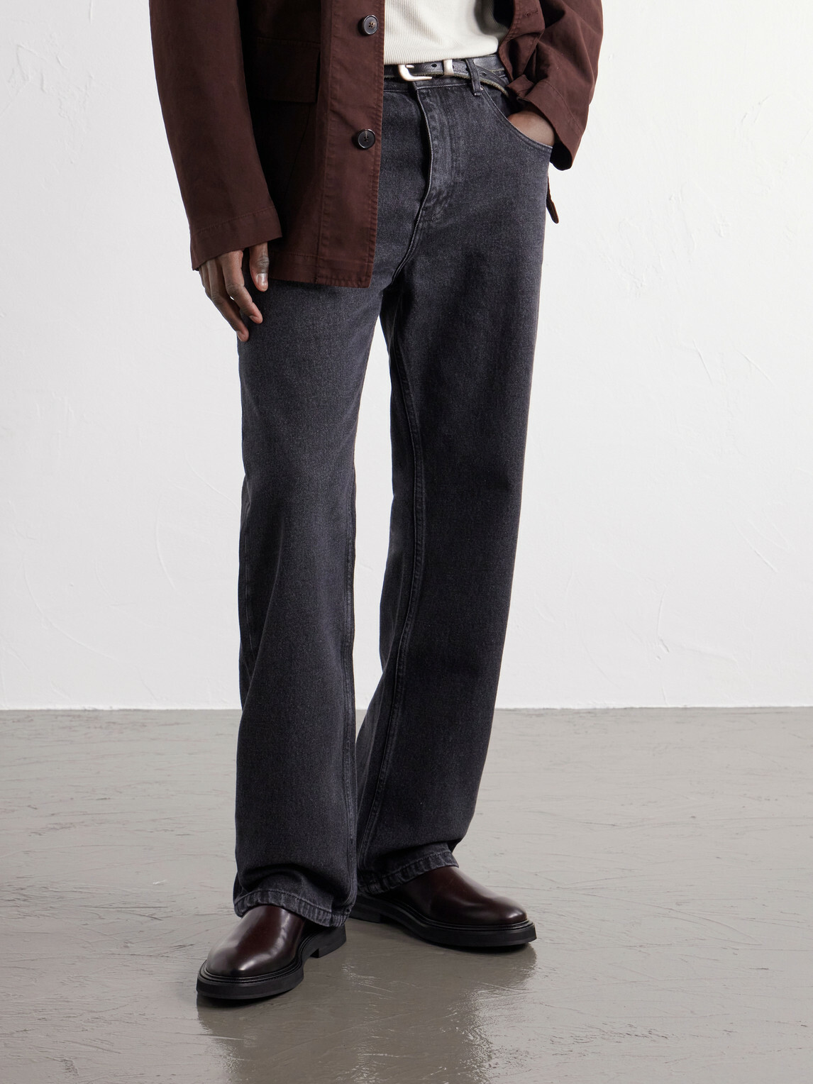 VINNY's - Officer Leather Chelsea Boots - Burgundy