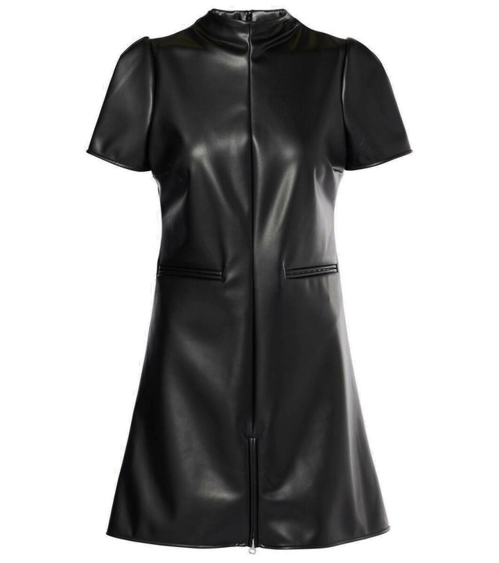 Photo: Courrèges Faux leather minidress