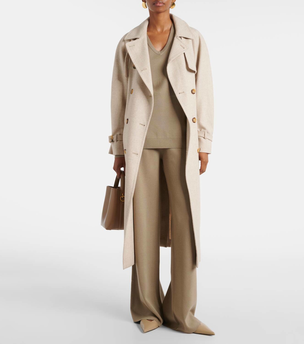 Max Mara Zigote virgin wool wide-leg pants Max Mara