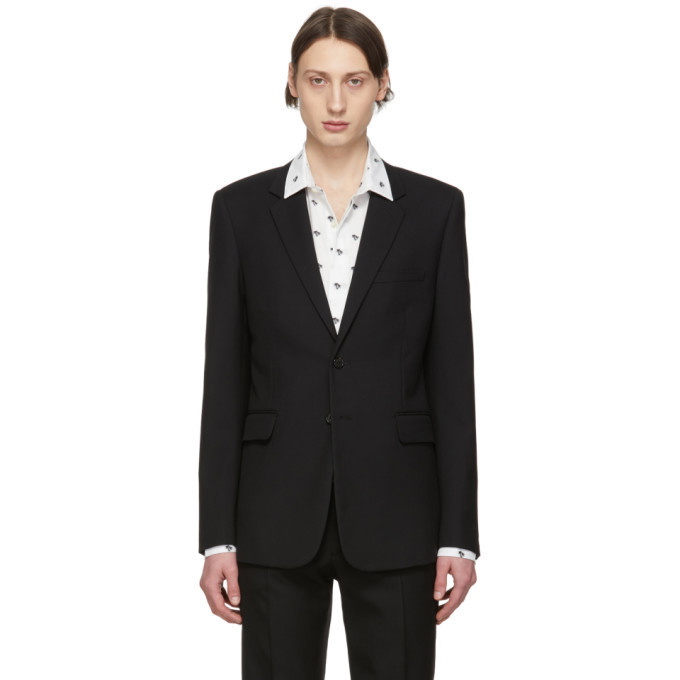 Photo: Saint Laurent Black Classic Blazer