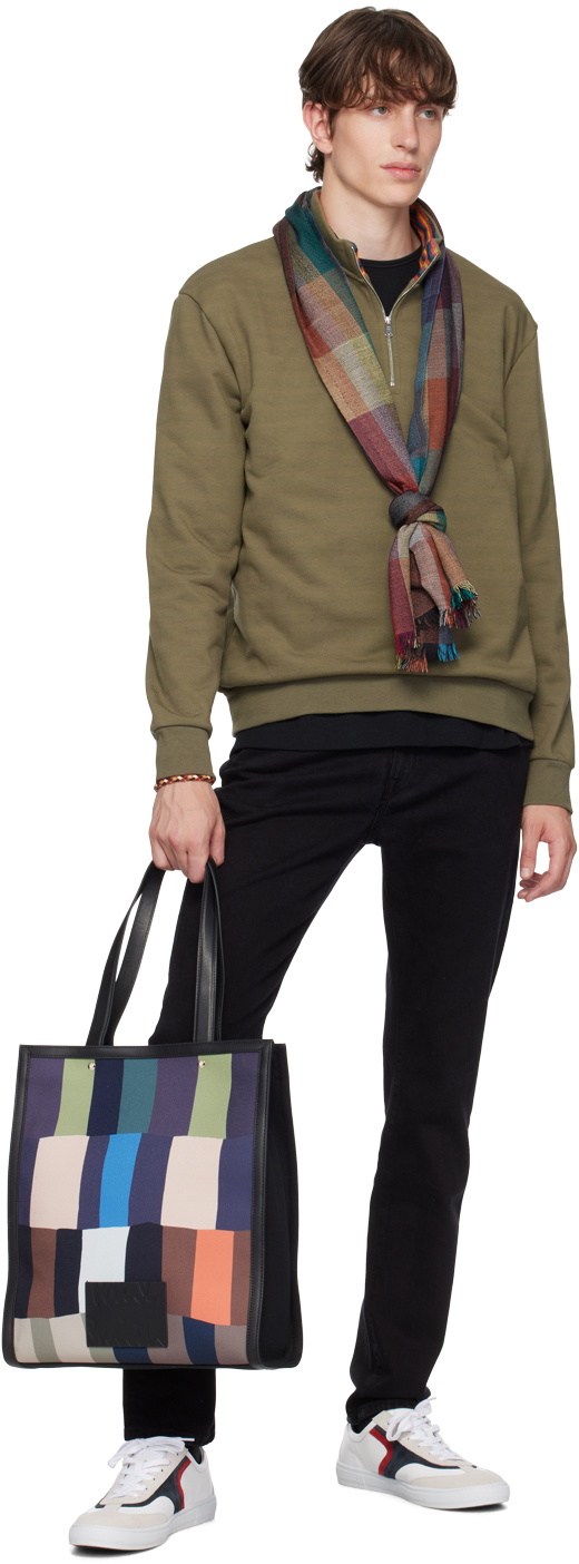 Paul Smith Black Logo Patch Tote