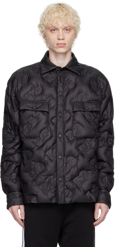 Photo: Dolce & Gabbana Black Padded Jacket