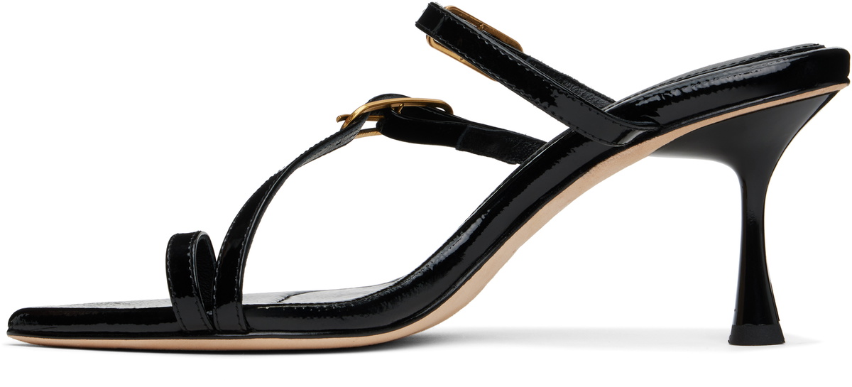 Studio Amelia Black Sabrina 70 Heeled Sandals